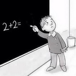 کارتون/ طنز ریاضی: با کمی دریافت کمک!