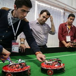 گزارش تصویری دهمین مسابقات روبوکاپ آزاد ایران (بخش سوم)