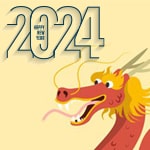 تبریک سال 2024 (سال اژدها)