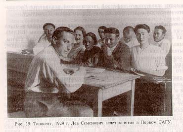 ویگوتسکی در حال تدریس- 1929