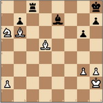 معمای شطرنج: مات در دو حرکت (شماره 1)