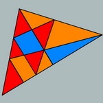 تست هوش: تعداد مثلث ها را بیابید.